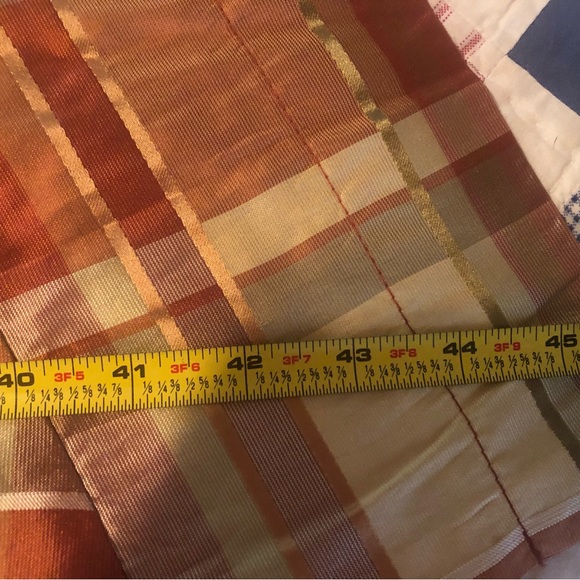 Chris madden set of 5 wales silk valance’s - Picture 3 of 6